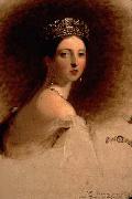 Thomas Sully Portrait of Queen Victoria (study) oil